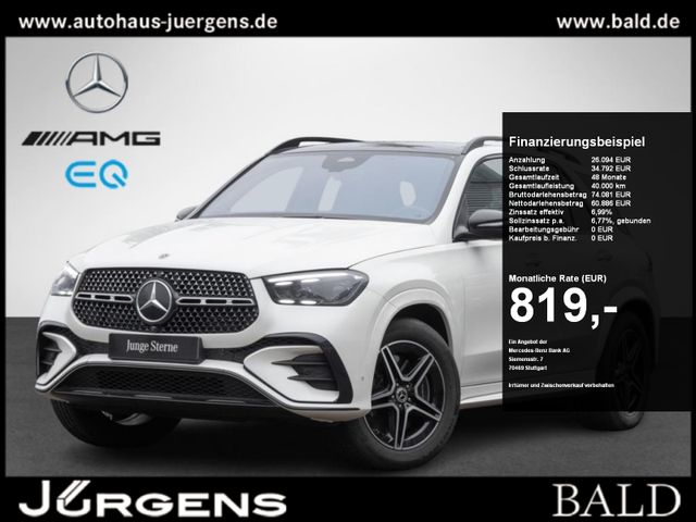 Mercedes-Benz GLE 350 de 4M AMG/ILS/Pano/AHK/Burm/Night/20''