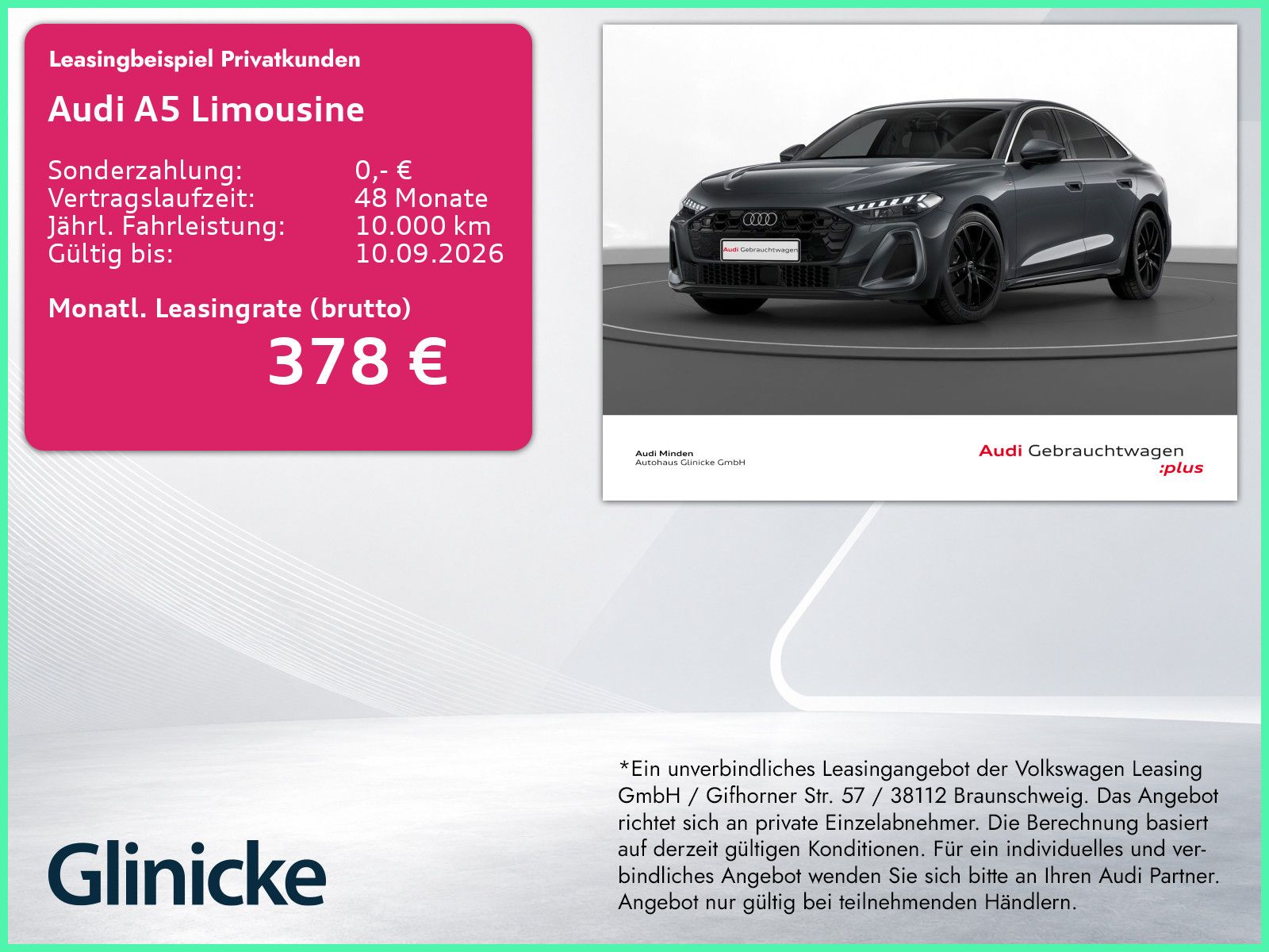 Audi A5 Lim. 2.0 TFSI S line AHK LED LM 19" Navi RFK 