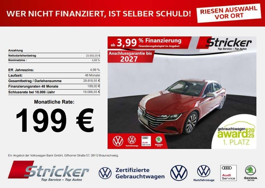 Volkswagen Arteon Elegance 20TDI DSG 199ohne Anzahlung A 2022