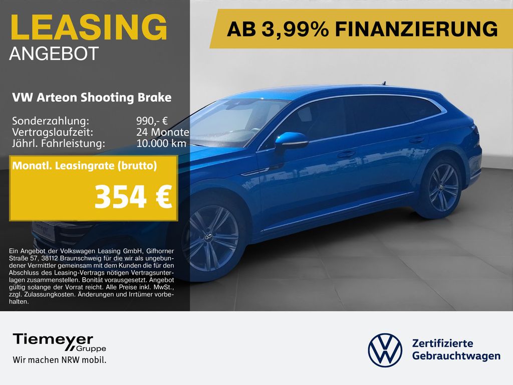Volkswagen Arteon Shooting Brake 2.0 TDI DSG 4M R-LINE LM20
