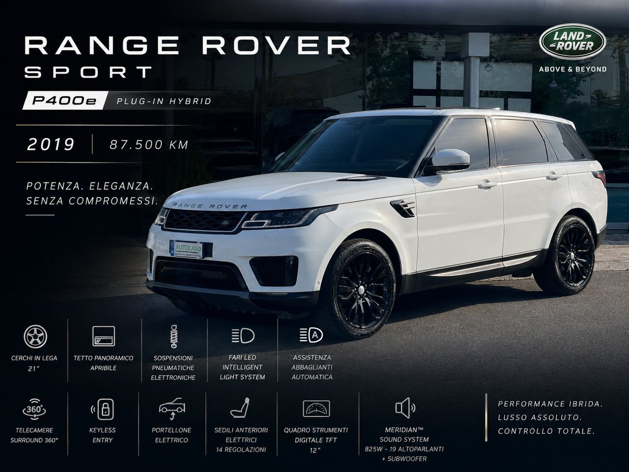 Land Rover Range Rover Sport 2.0 si4 phev SE 404