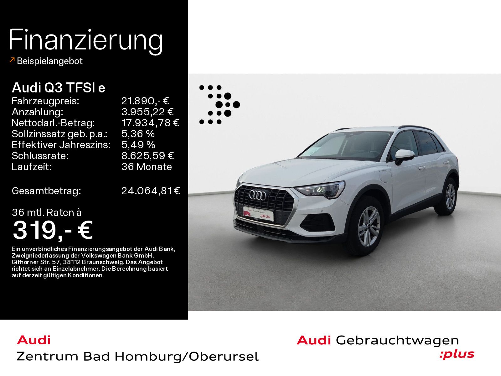AUDI Q3 TFSI e 45*Navi*Alu*AHK*PDC*Virtual*Audi Conne