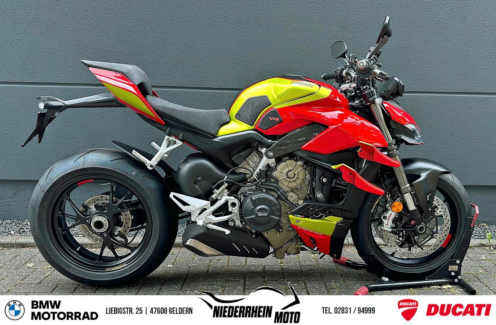 Ducati Streetfighter V4 Green Effect Marchesini Carbon