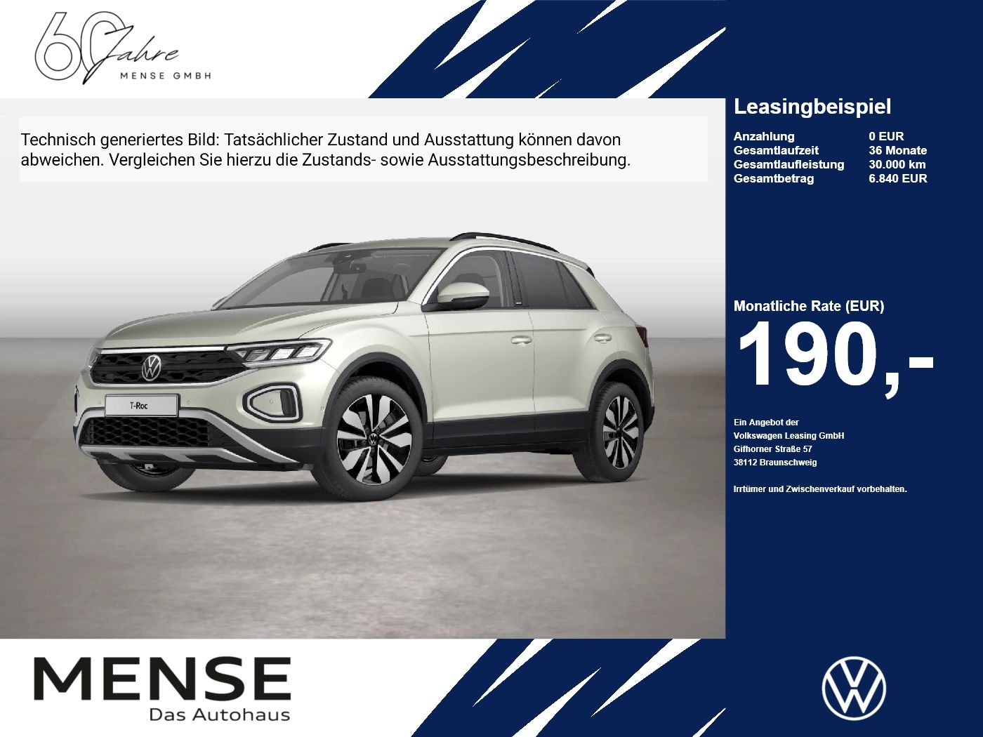 Volkswagen T-Roc 1.5 DSG Life Move CarPlay AHK LED Navi PDC