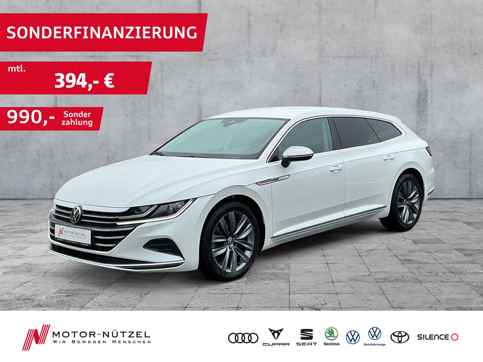 VW Arteon SB 2.0 TDI ELEGANCE LED+NAVI+ACC+RFK+APP