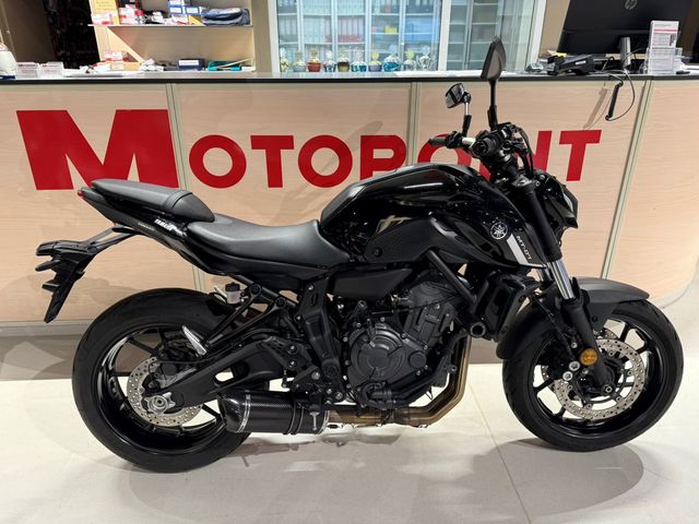 Yamaha MT-07 Pure inkl. Road`s Italia Komplettanlage