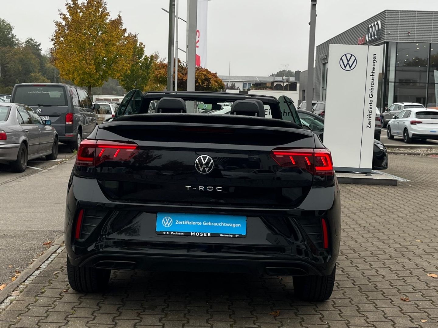 T-Roc Cabrio R-Line 1.5TSI DSG Leder*AHK*Black!