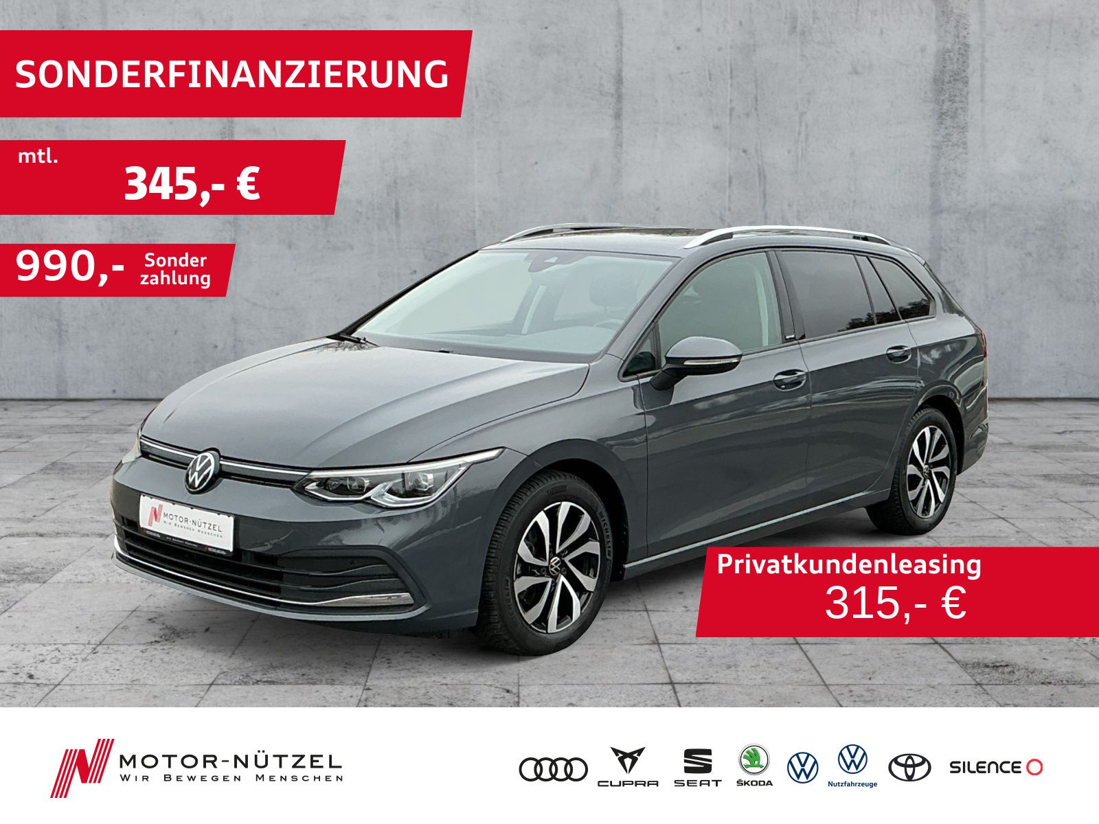Volkswagen Golf VII Variant 1.5 TSI 5JG+LEDplus+NAV+AHK+ACC