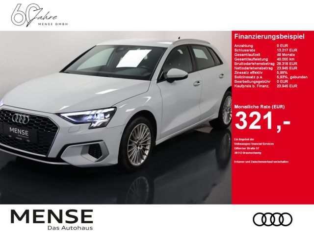 Audi A3 Sportback 30 TDI advanced |ACC|CarPlay|SpurH