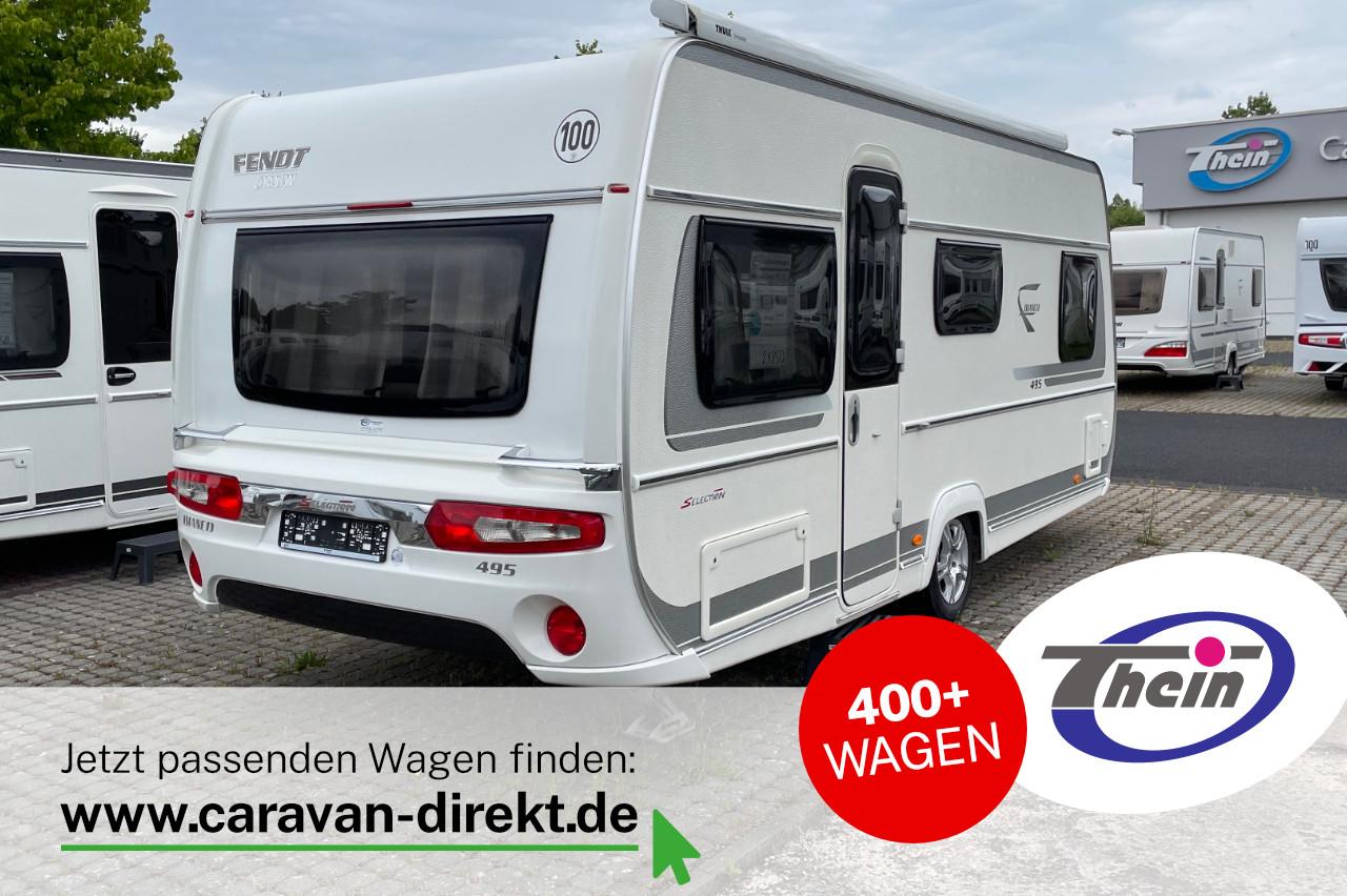 Fendt Bianco 495 SFB / MOVER Radträger Markise