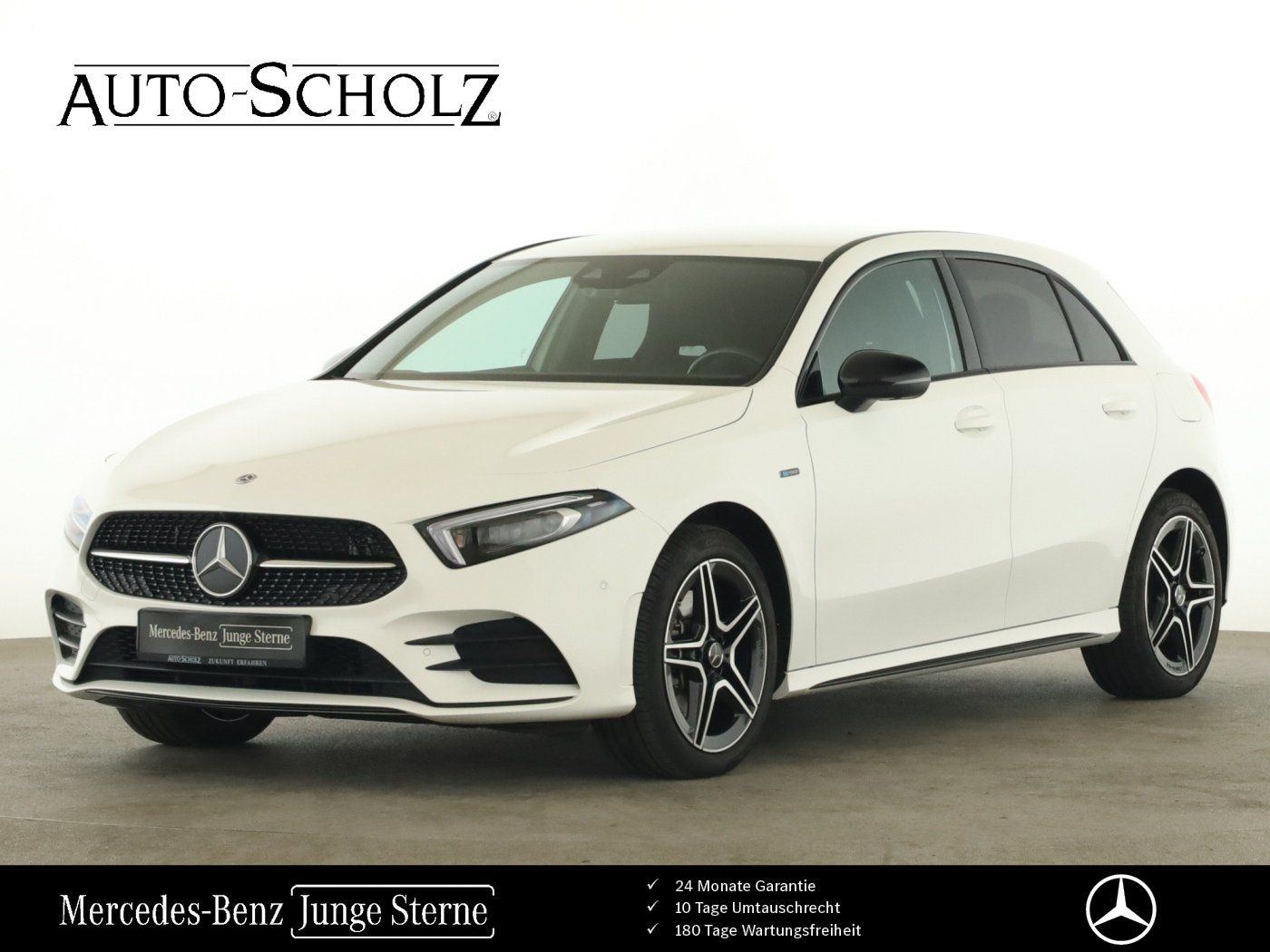 Mercedes-Benz A 250 e AMG+NIGHT+MULTIB+AHK+AMBI+TOTWINKEL+360°
