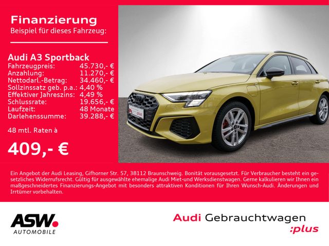 Audi A3 Sportback 45TFSI e Sline Navi LED AHK ACC RFK