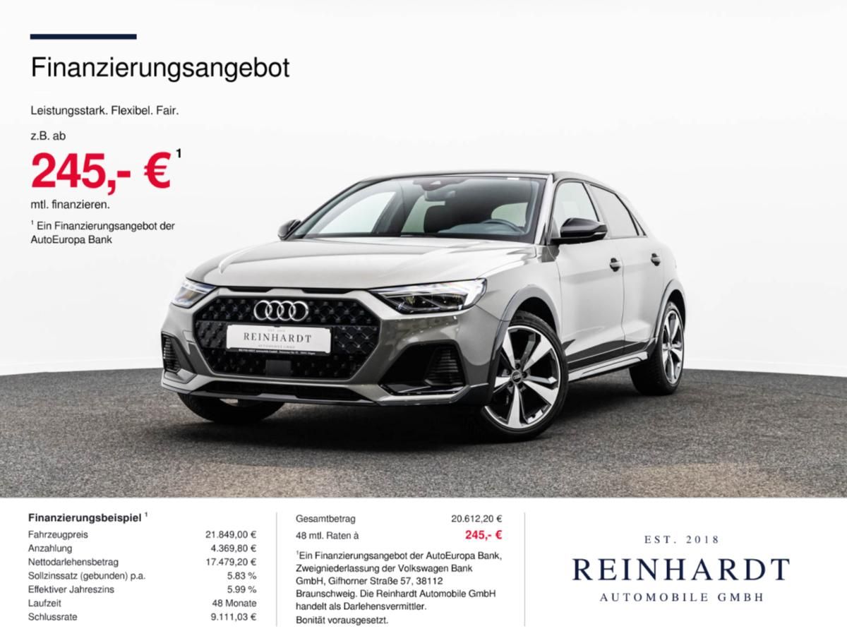 Audi A1 ALLSTREET 30TFSi BLACK/18Z./LED/ACC/CARPL./VC