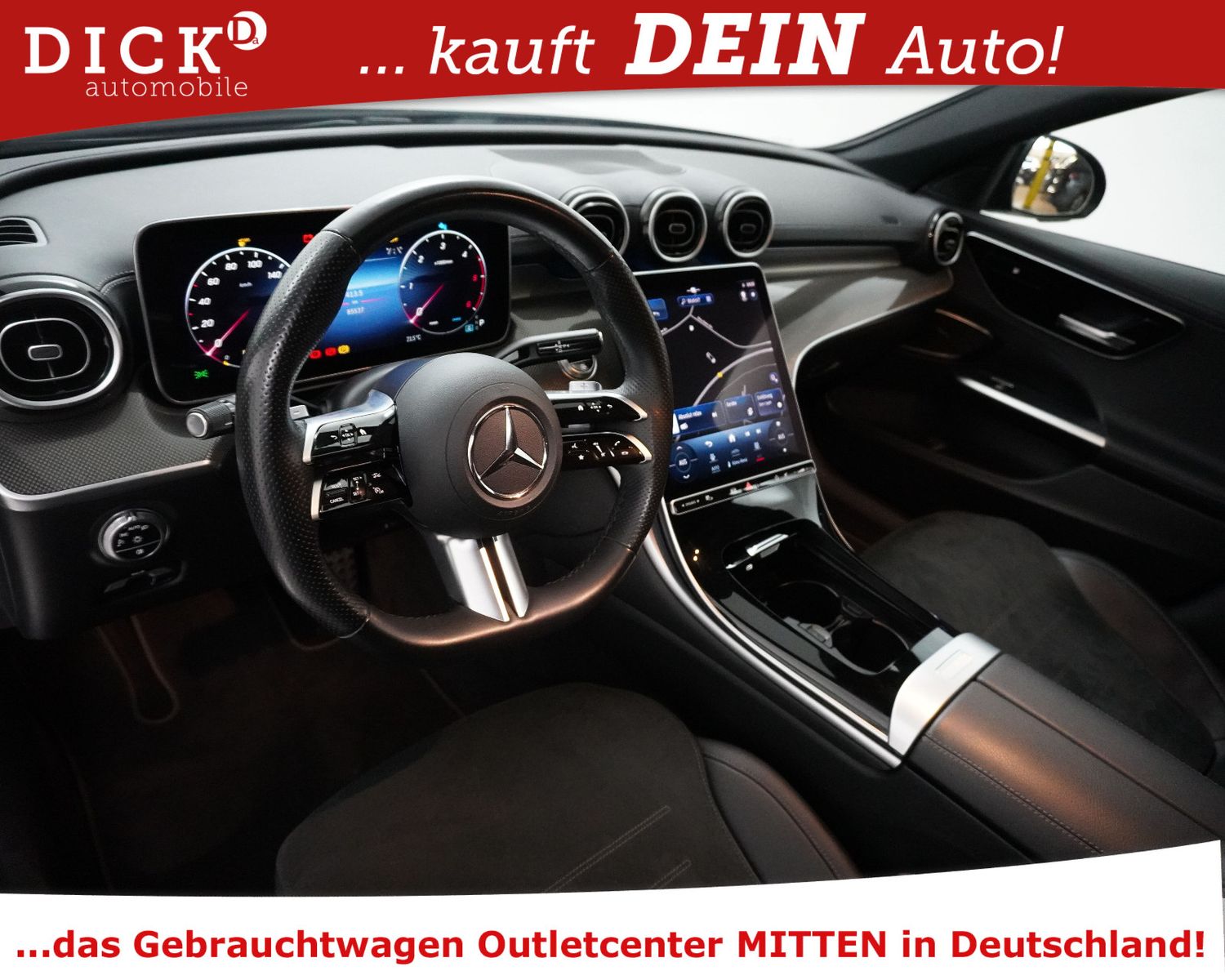 Fahrzeugabbildung Mercedes-Benz C200d 9G 2X AMG Line NIGHT+KAMER+ACC+LED+SHZ+18"