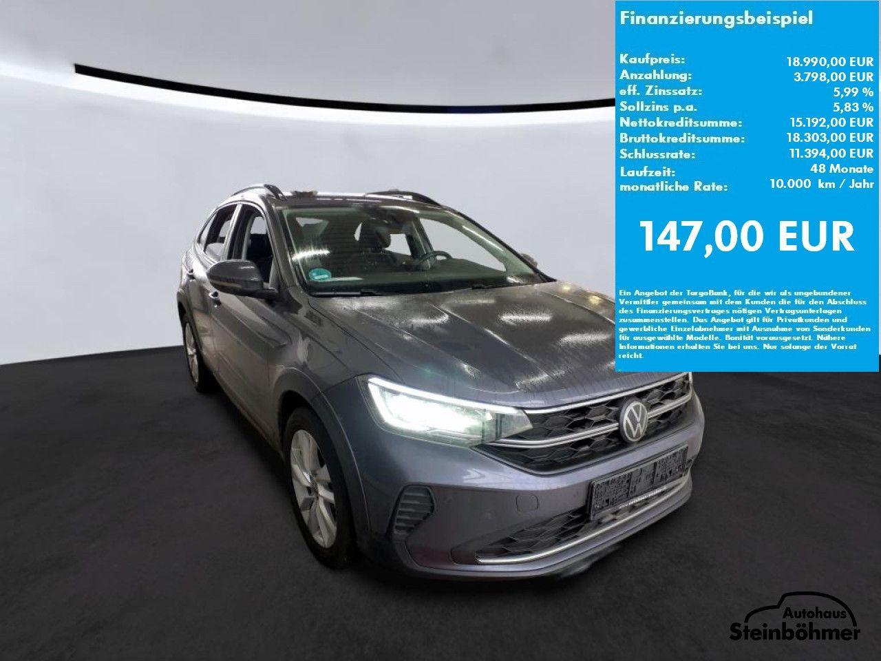 Volkswagen Taigo Life 1.0TSI RearView LED SHZ AppCon Klima