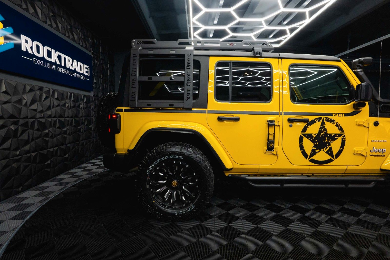 Fahrzeugabbildung Jeep Wrangler 3.6 V6 UNLIMITED SAHARA OFFROAD 4x4 LED