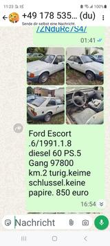 Ford Escort 1.8 - Ford Escort mit Diesel-Antrieb