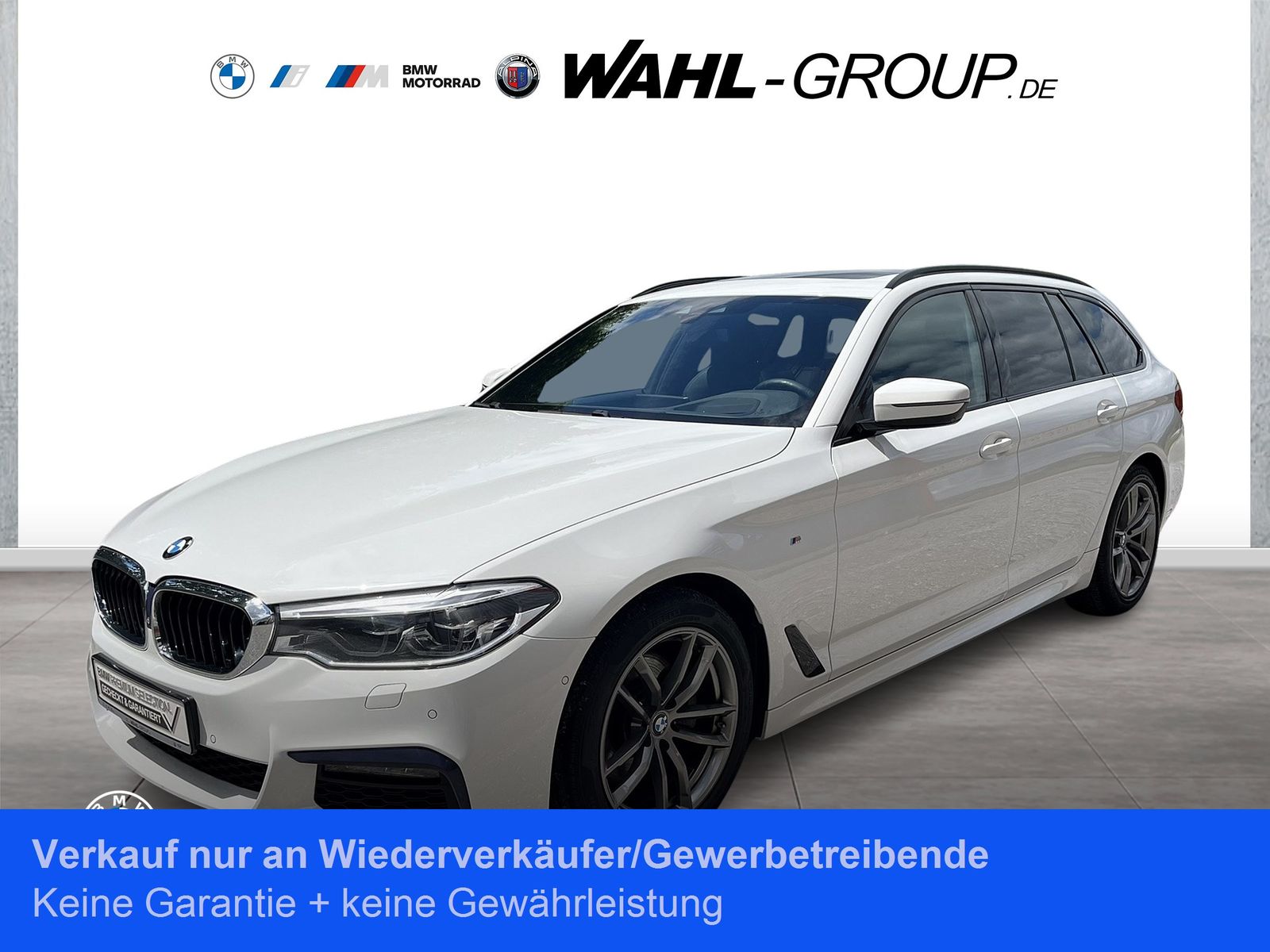 BMW 520d Touring M Sport Standhzg Panorama HeadUp Ad