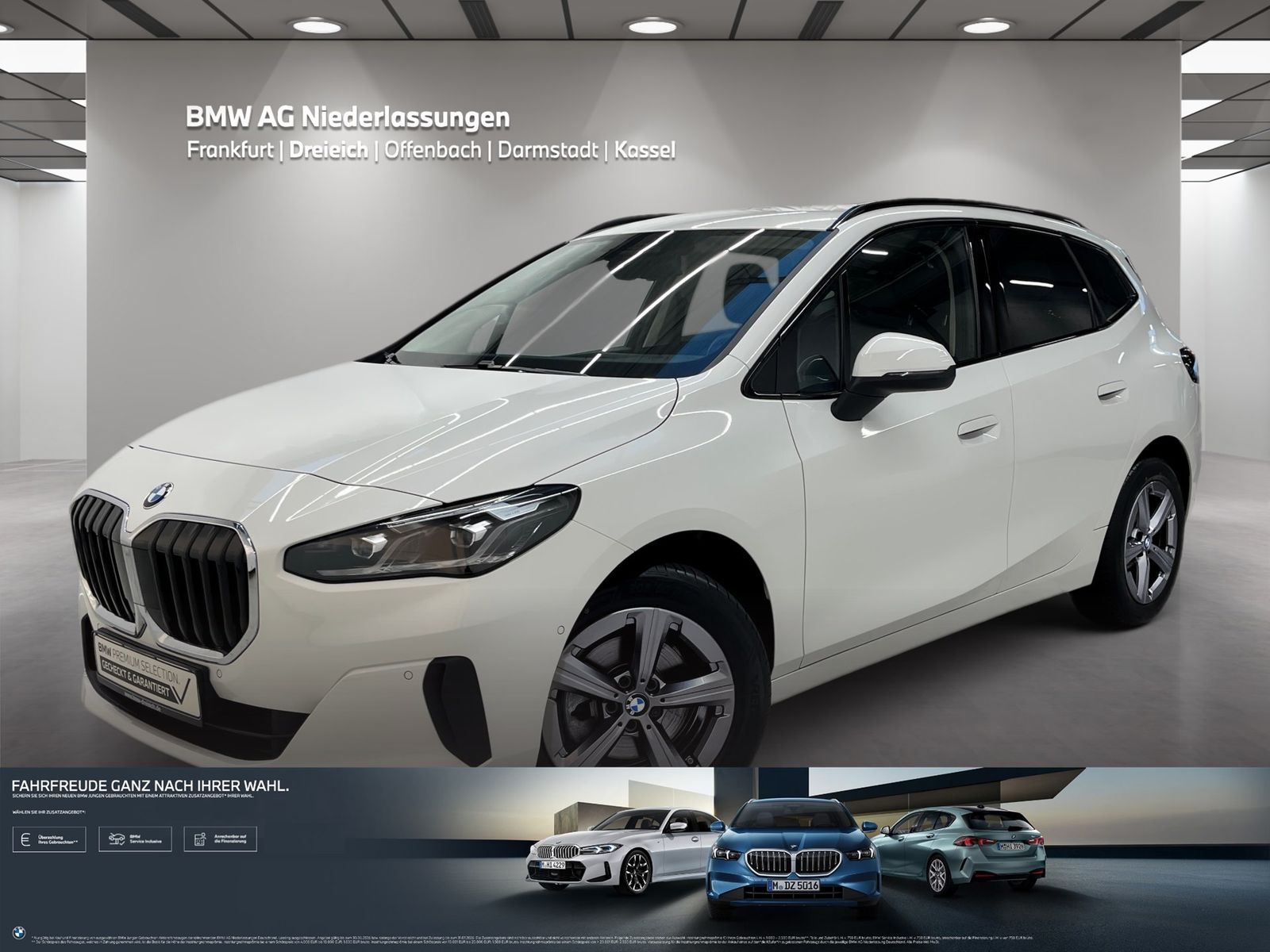 BMW 220i Active Tourer AHK Kamera LED Sitzheizung