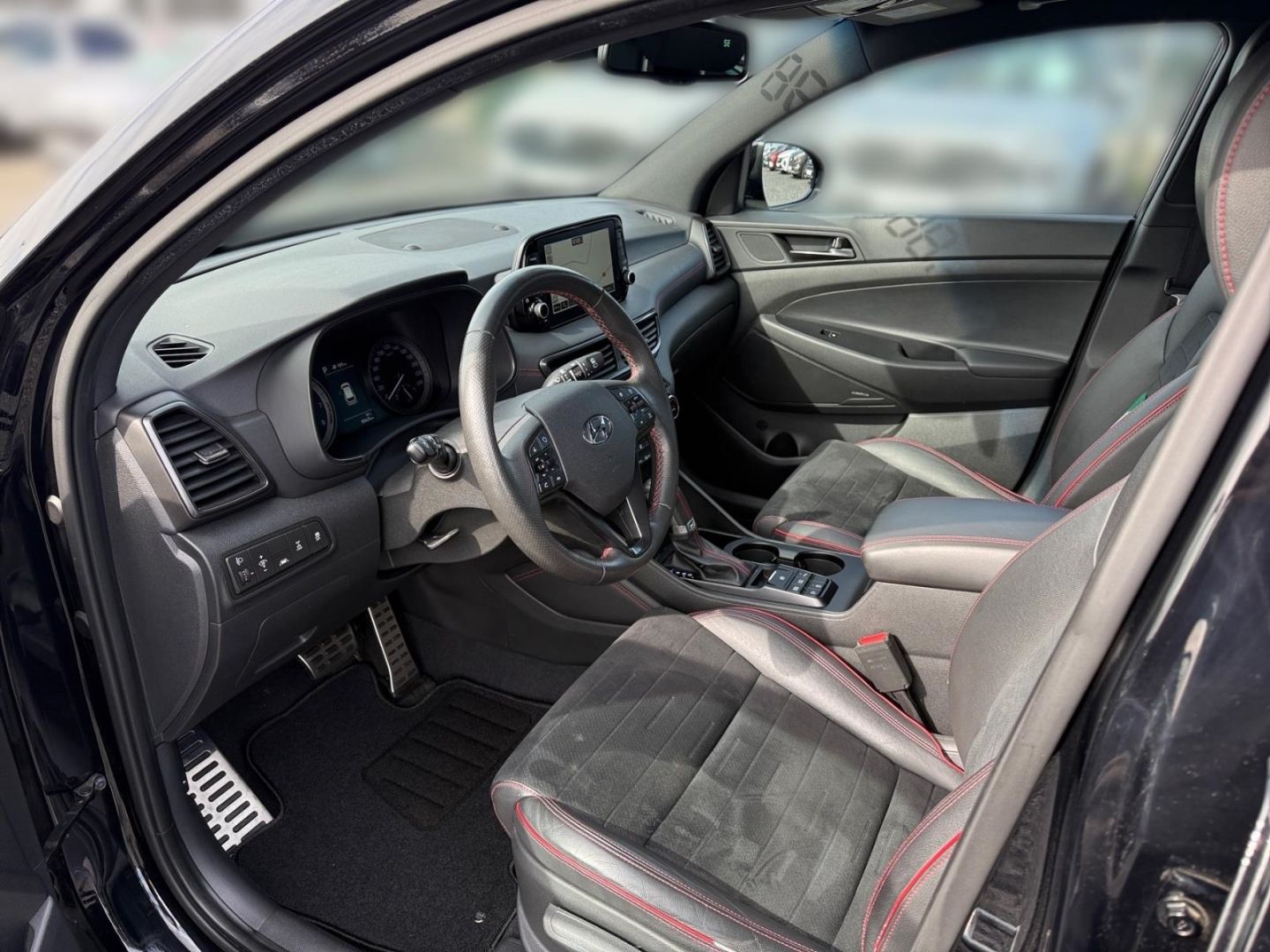 Fahrzeugabbildung Hyundai Tucson 1.6T 4WD N-Line AHK Navi Panoramadach LED
