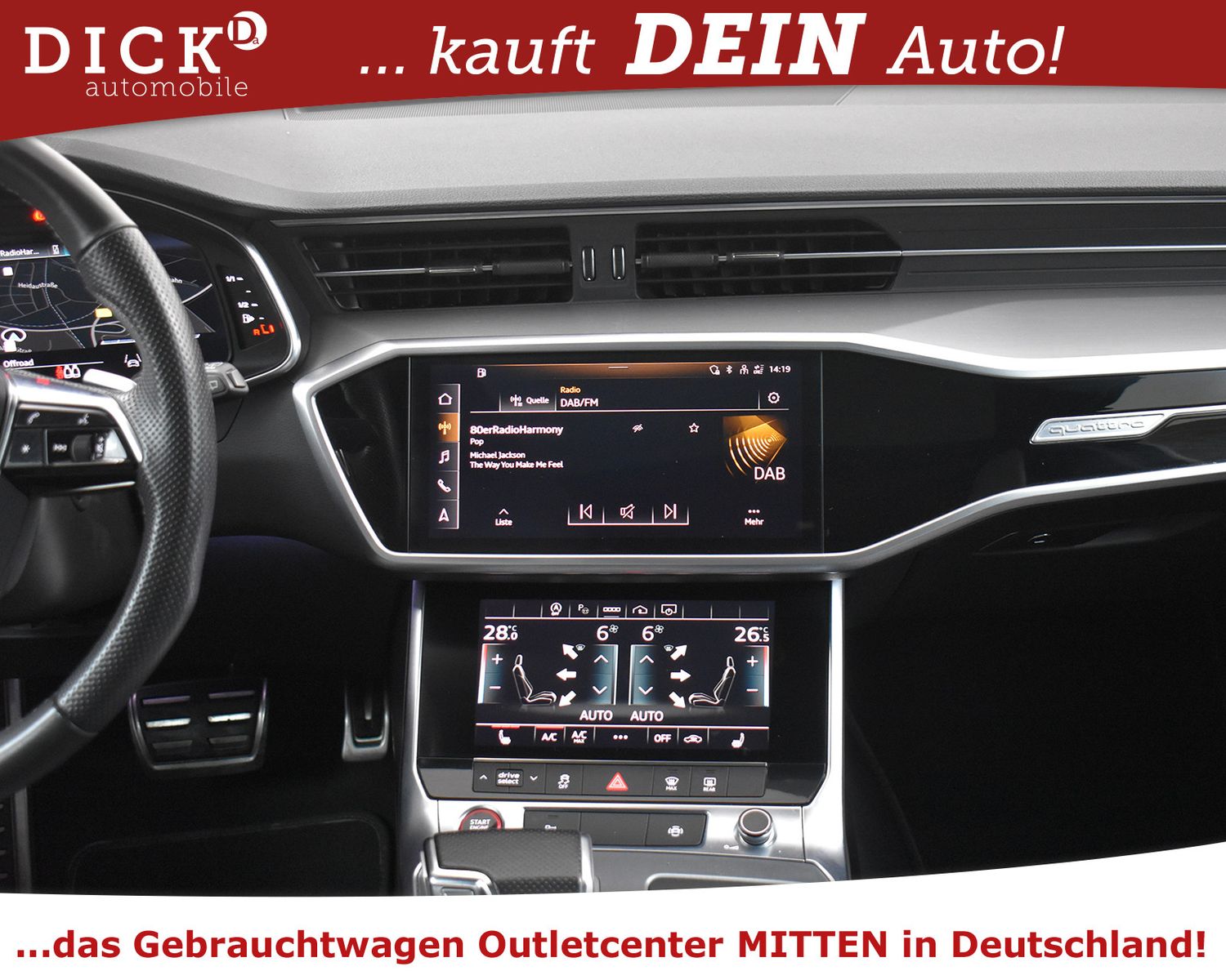 AUDI S6 3.0d Quatt OPTIK SCHW PLUS+PANO+MEMO+MATR+21" - Image 15