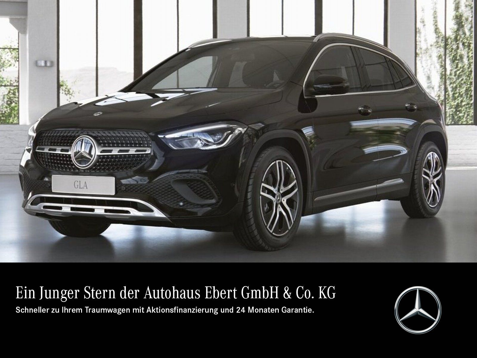 MERCEDES-BENZ GLA 200d Progres Business LED schw.Glas MBUX LED