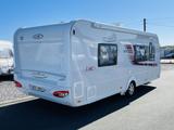 LMC MUSICA 580 D FRANZ.BETT HECKBAD BUGKÜCHE - LMC Wohnwagen