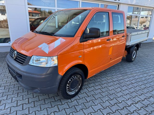 Volkswagen T5 DoKa Pritsche 2.5 TÜV/Klima/Rahmen TOP