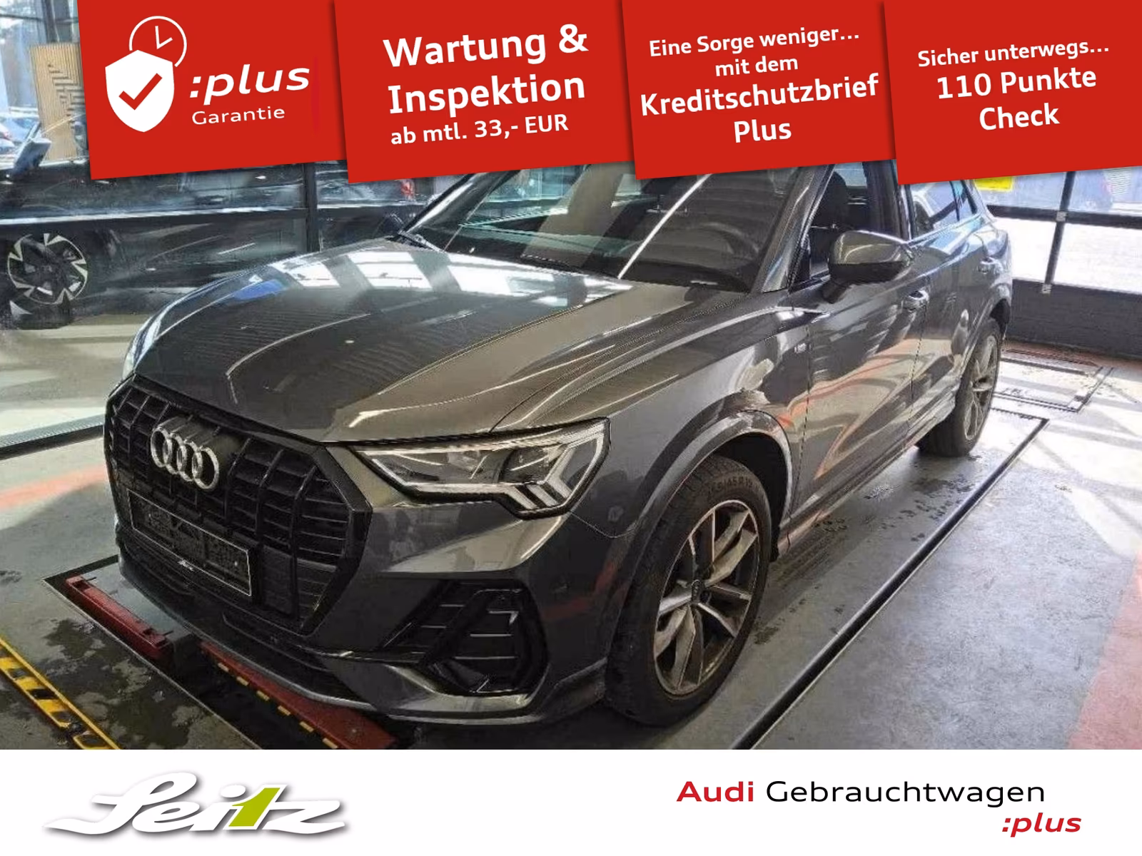 Audi Q3 40 TFSI quattro S line *AHK*SONOS*KAMERA*