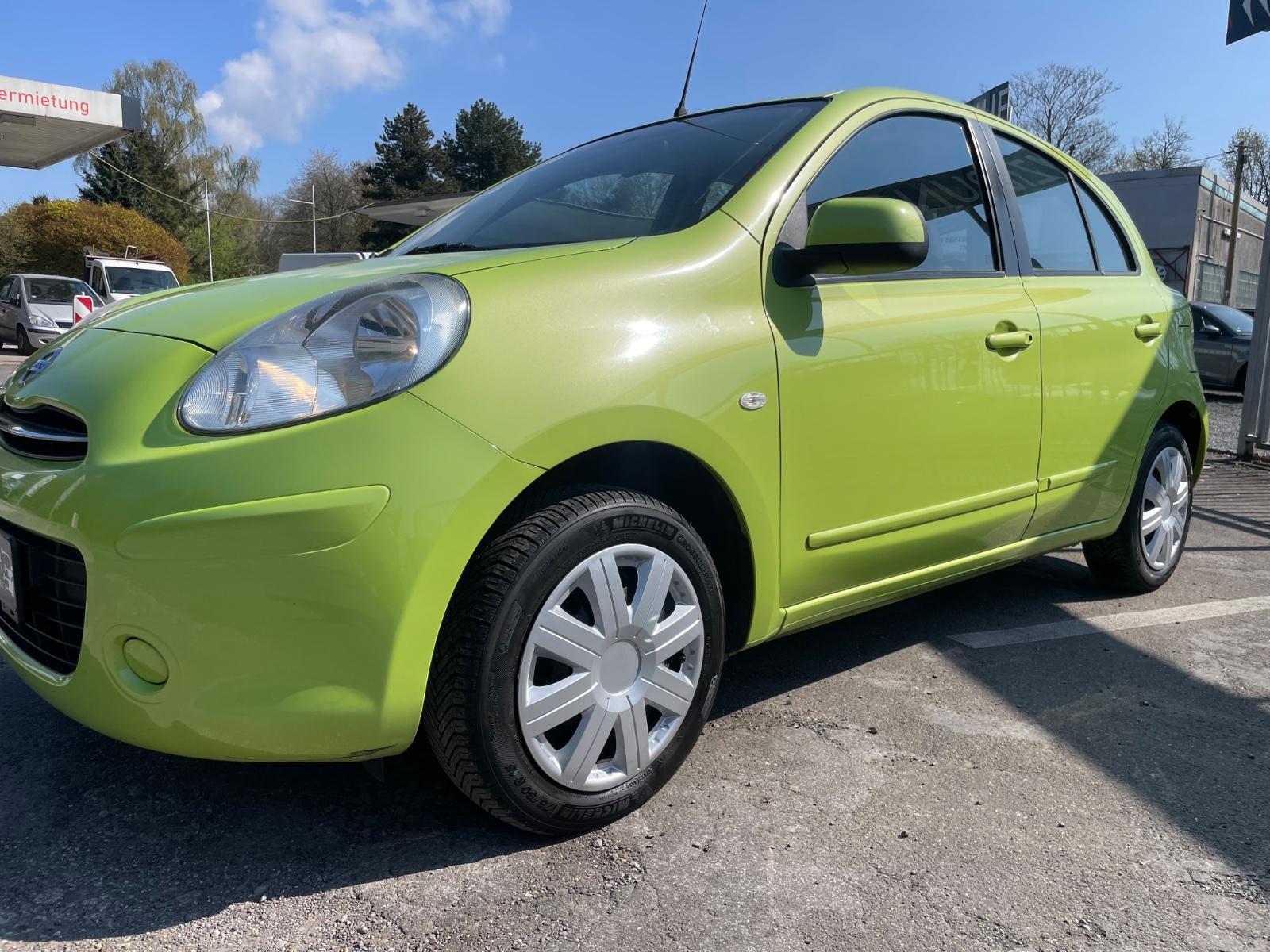 Nissan Micra Acenta,Scheckheft,MFL,Blueto.Klima,TÜV Neu