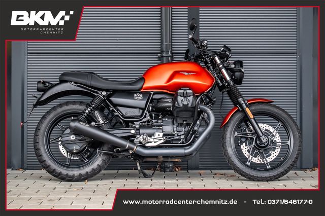 Moto Guzzi V7 Stone +1.Hand+Mistral Auspuff+Scheckheft+