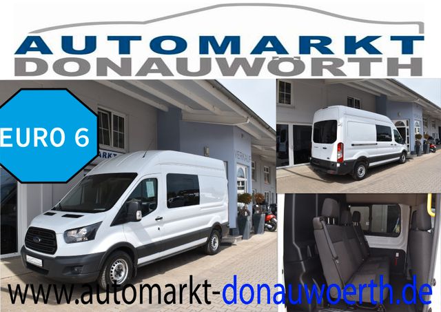 Ford Transit 350 L3H3 4x4 Doka 6 Sitzer Klima AHK PDC