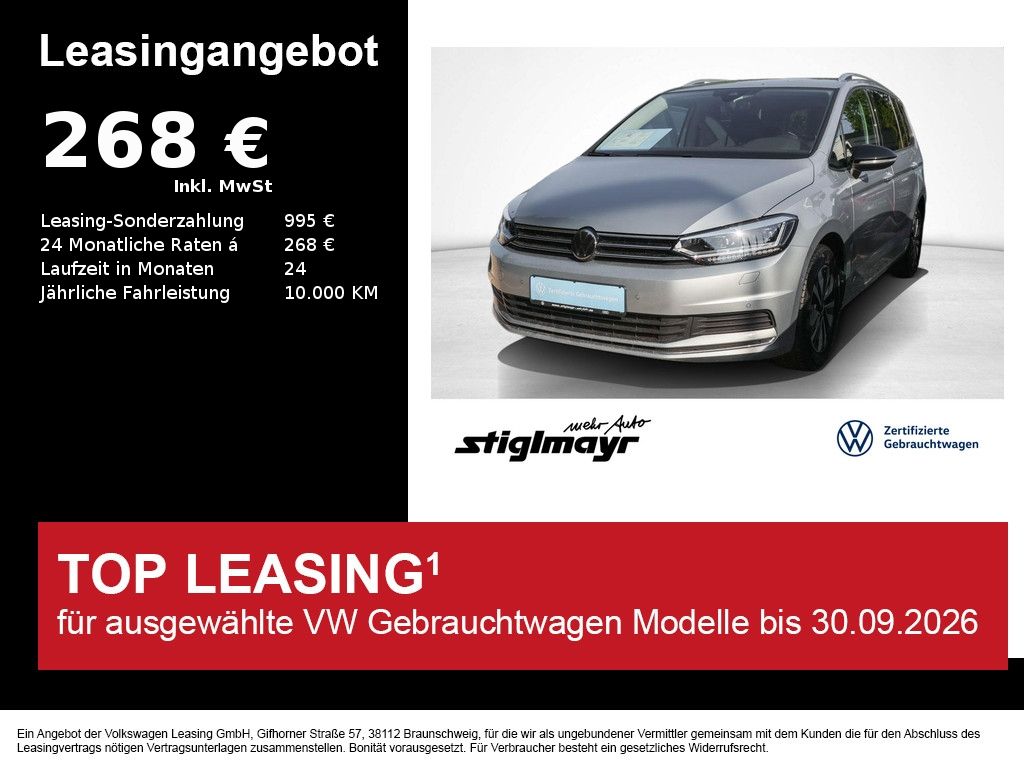 Volkswagen Touran GOAL 1.5 TSI DSG ACC+AHK+IQ-LIGHT+NAVI