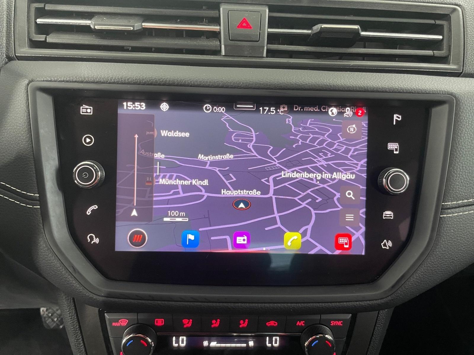 SEAT Ibiza 1.0 TSI Xcellence Navi. Klimaanlage. Rückf, миниатюра 12