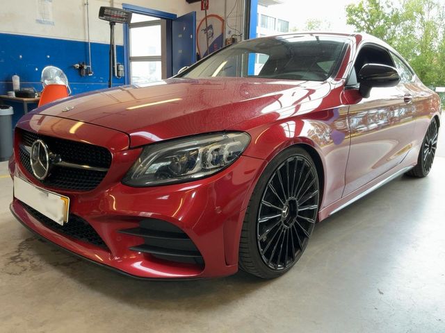 MERCEDES-BENZ C400 4Matic COUPE AMG LINE LEDER ACC LED