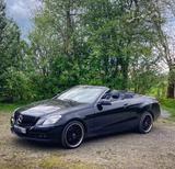 Mercedes-Benz E-Klasse Cabrio schwarz Steuerkette TÜV neu  - Mercedes 200 mit Schiebedach