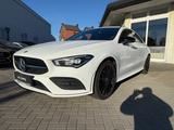 Mercedes-Benz CLA 250e AMG Line CARPLAY NAVI KLIMA PDC MB100 - mit Hybrid-Antrieb: Coupe, Weiß
