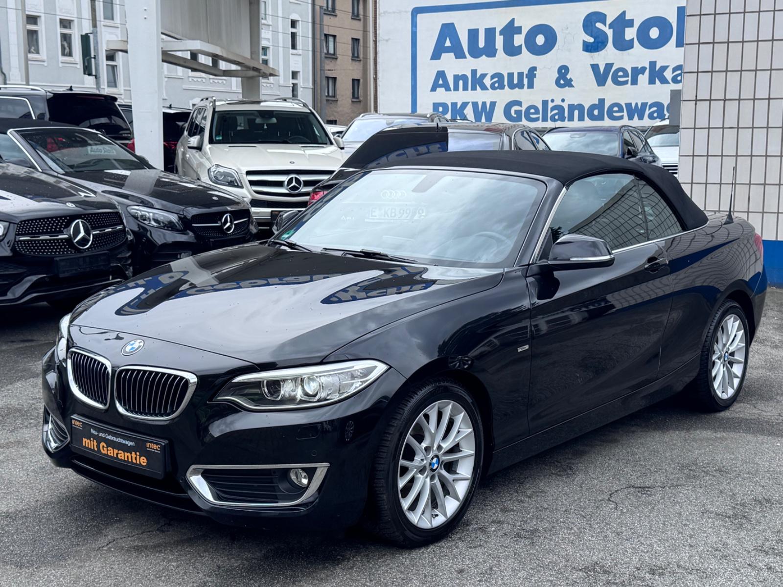 BMW 220 i CABRIO,LUXURY-LINE,LEDER,BI-XENON,TOP