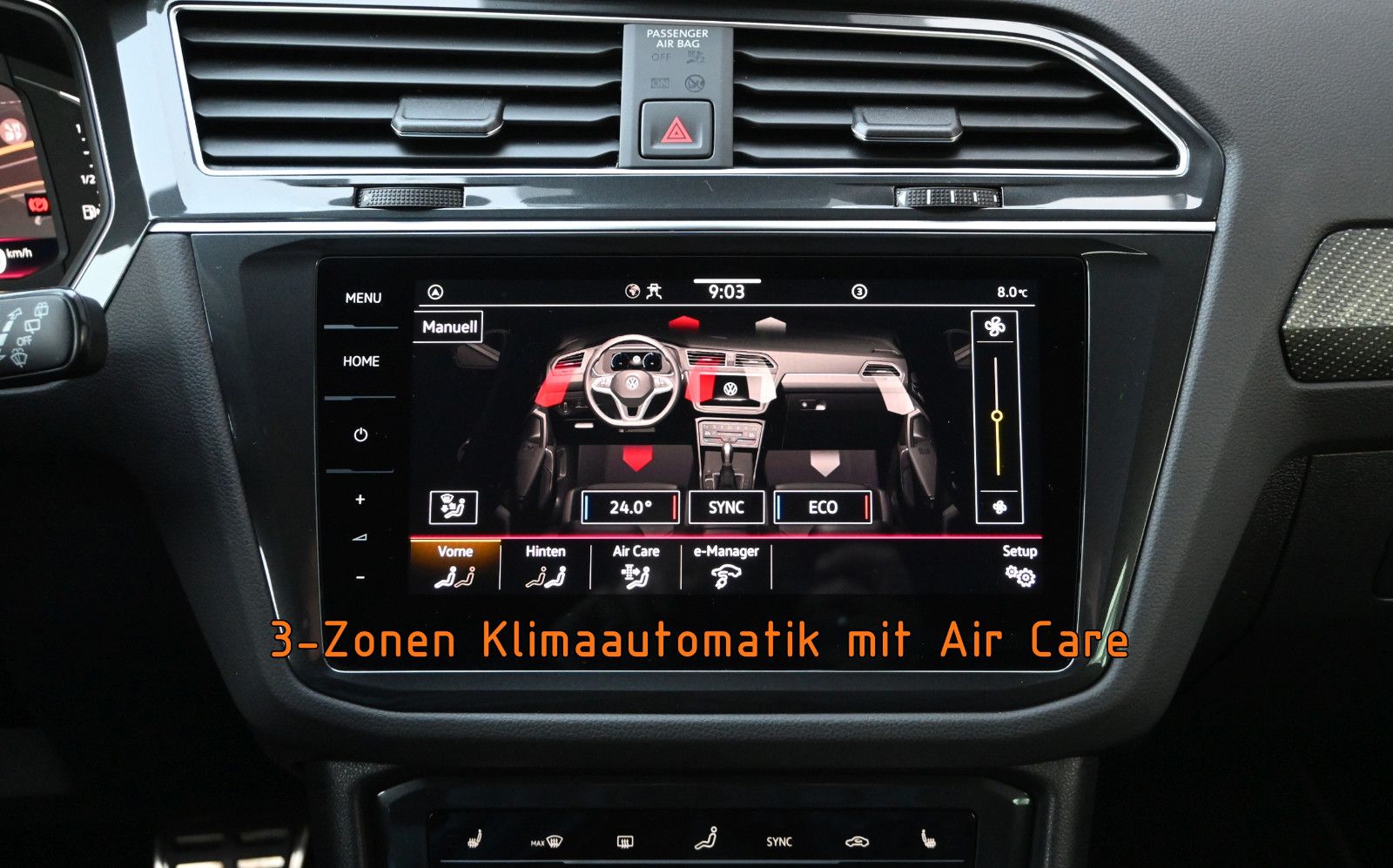 Fahrzeugabbildung Volkswagen Tiguan 1.4 eHybrid DSG R-Line °ACC°AHK°360°-KAM°