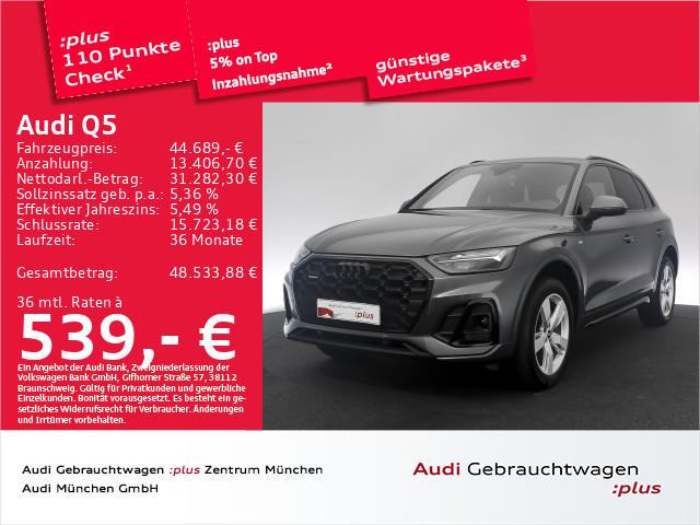 Audi Q5 40 TDI qu S tronic 2x S line AHKNaviACC 2024