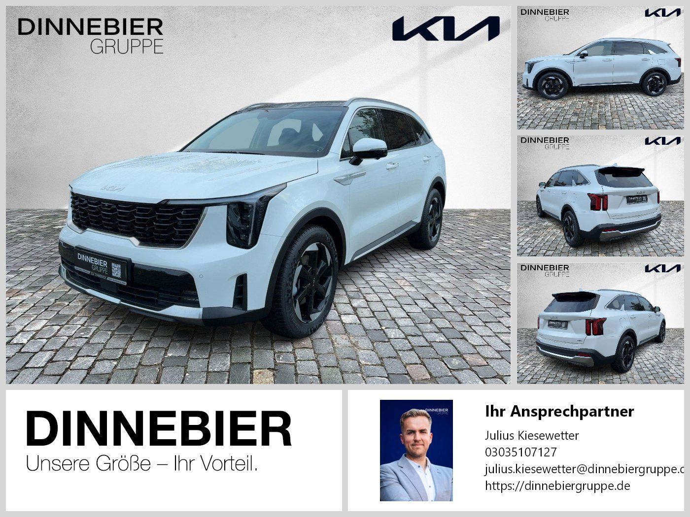 Kia Sorento Plug & Ride AWD+360°+Glasdach+LED