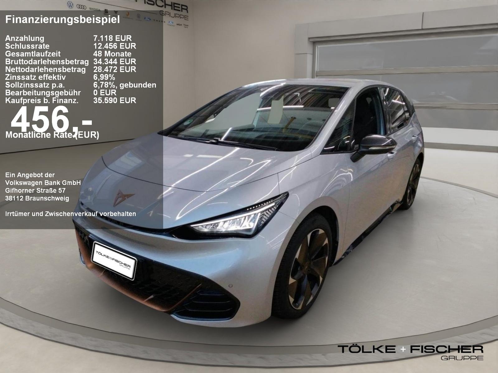 Cupra Born 170 W ACC AUT Kam. Navi Sportp. Virtual 360