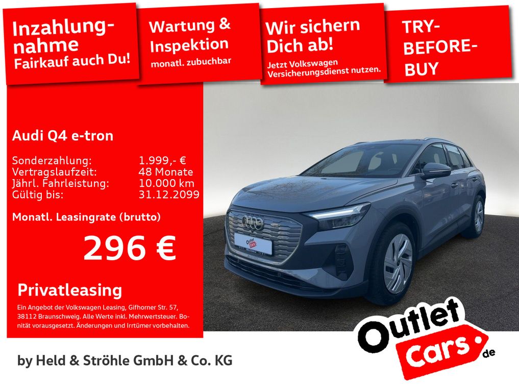 Audi Q4 40 e-tron AHK LED NAV+ KAM PDC VIRTUAL