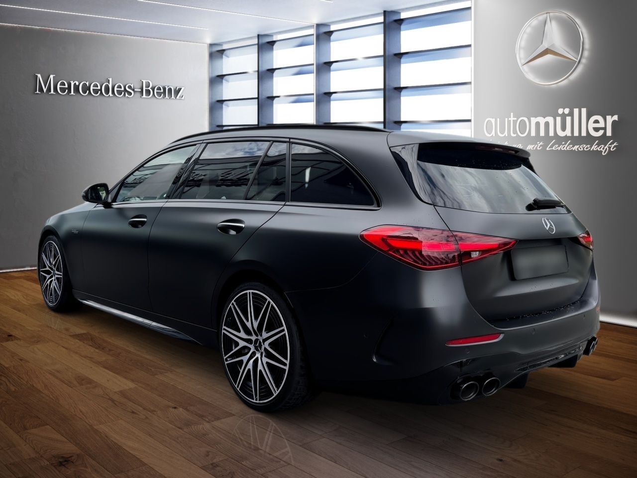 Fahrzeugabbildung Mercedes-Benz C 43 AMG 4M T NIGHT+PANO+AHK+PERF.-SITZE+MATT++