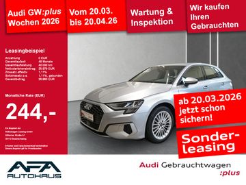 Audi Leasingangebot: Audi A3 Sportback 35 TFSI Advan. Smart.Int*PDC*GRA*SH