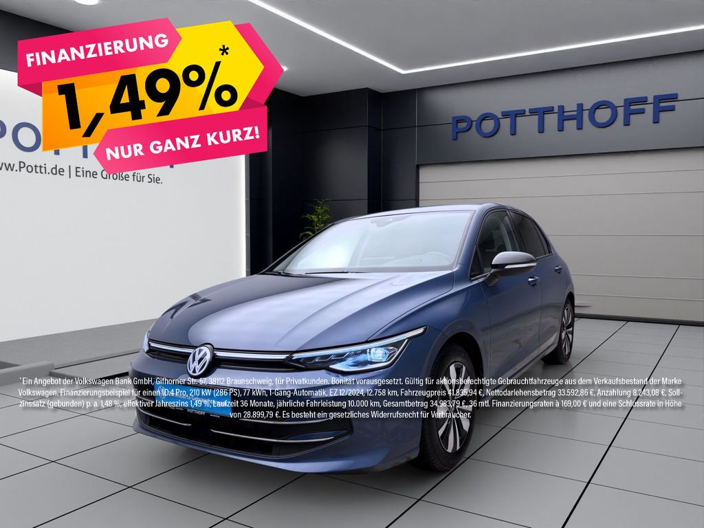 Golf 1.5 eTSI DSG GOAL NAVI AHK MATRIX ACC