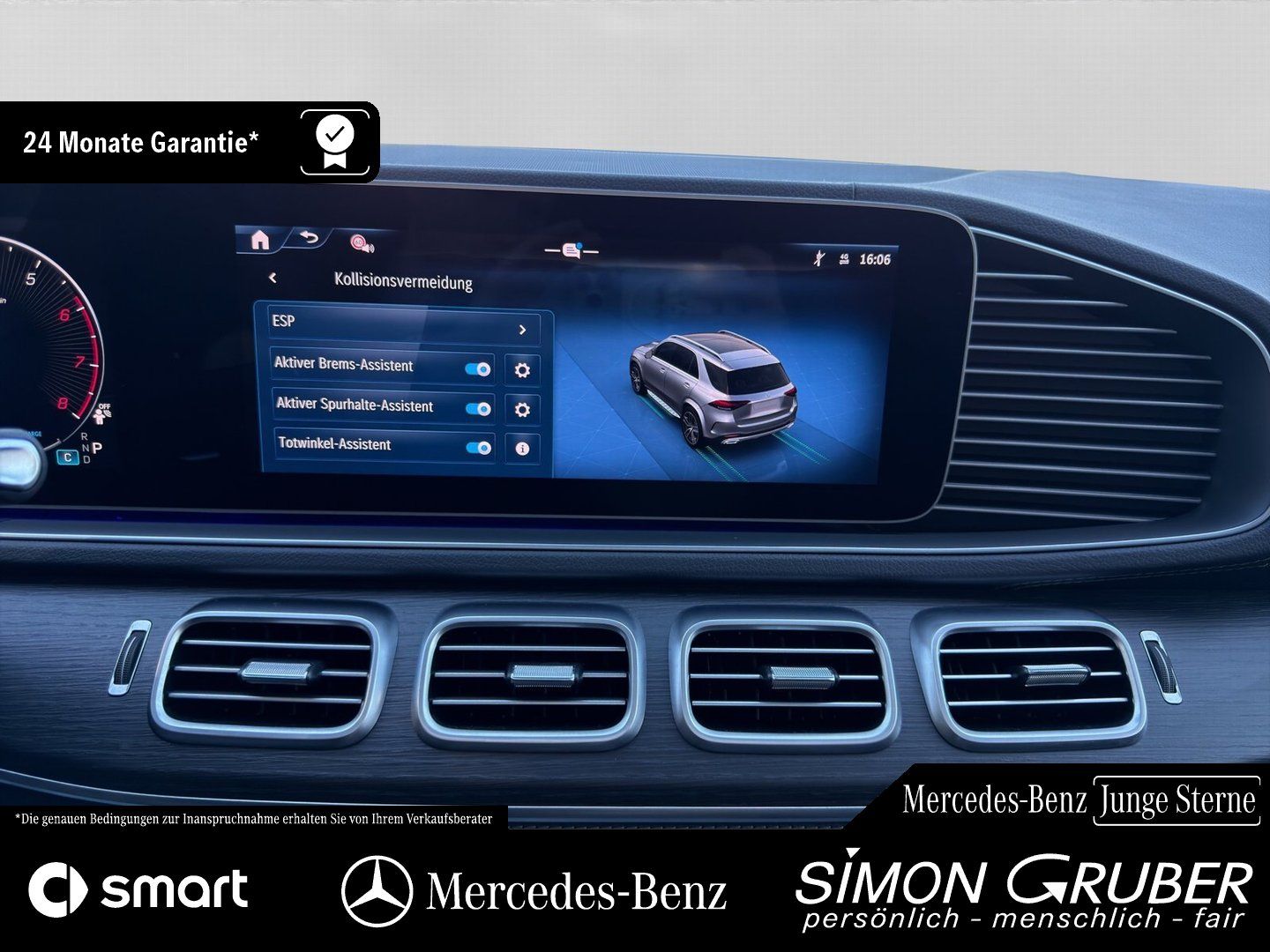 Fahrzeugabbildung Mercedes-Benz GLE 450 4M AMG Night Pano Standhzg Burm Airmatic