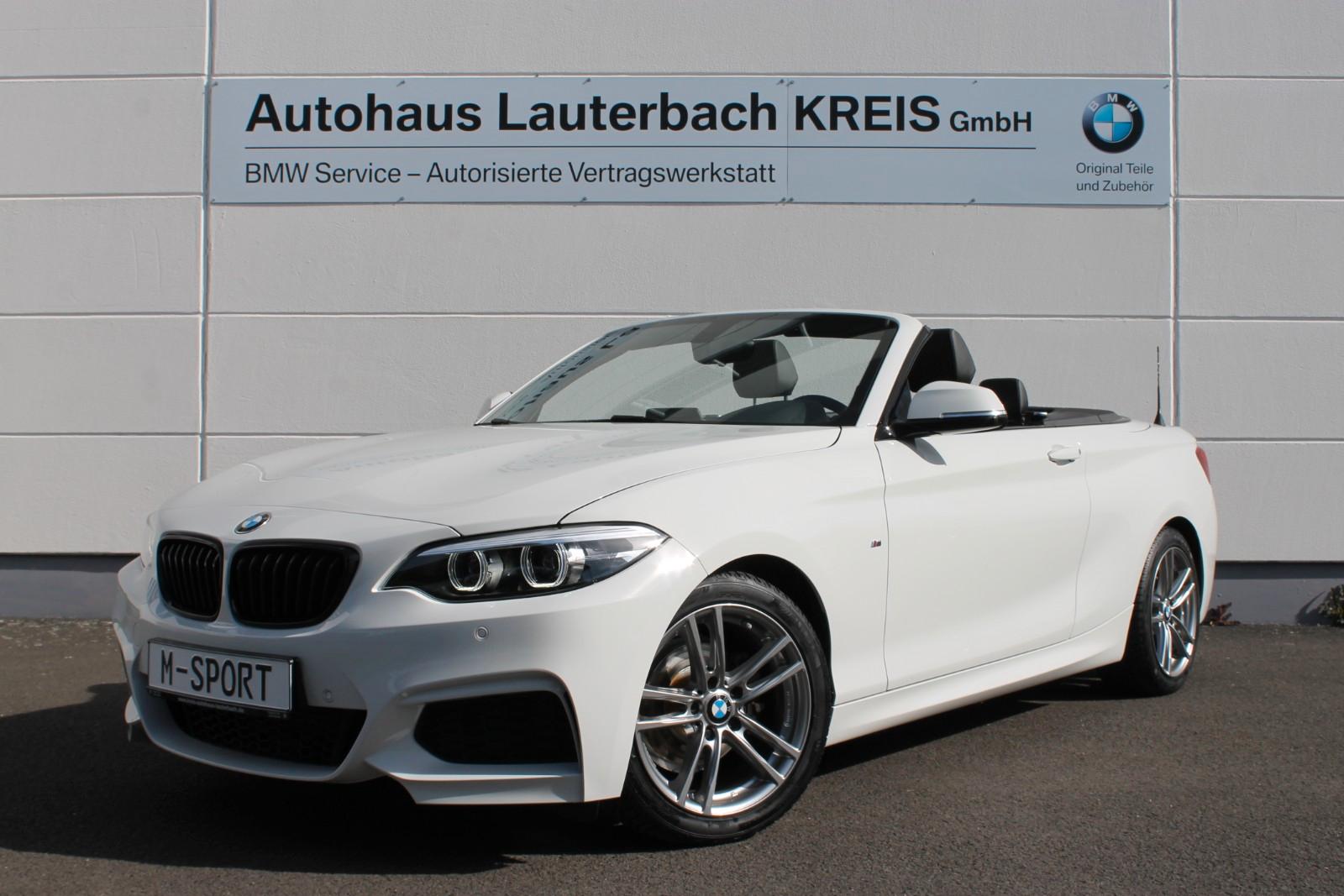 BMW 218i Cabrio M-Sport NAVI, LED, PDC, KOMF., LM