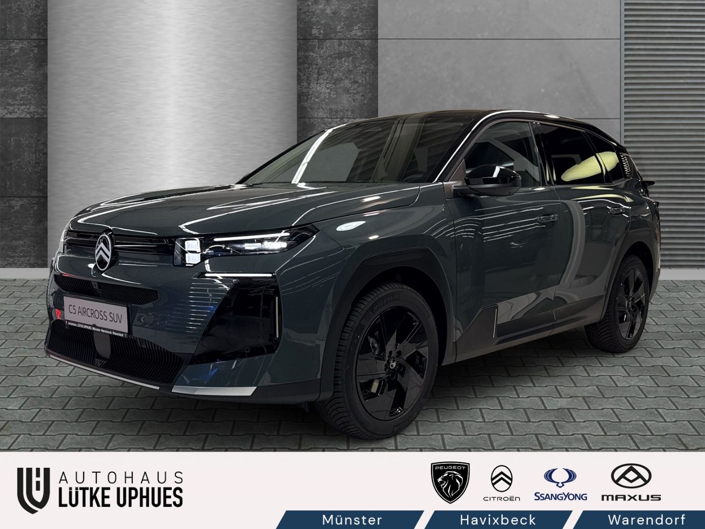Fahrzeugabbildung Citroën C5 Aircross Hybrid 145 MAX HUD Navi 360 Kamera