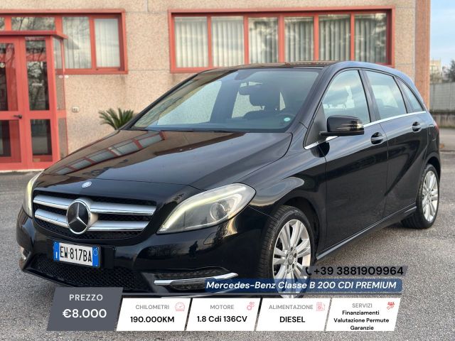 Mercedes-Benz MERCEDES CLASSE B 200 CDI 136CV MY15 EURO 5B